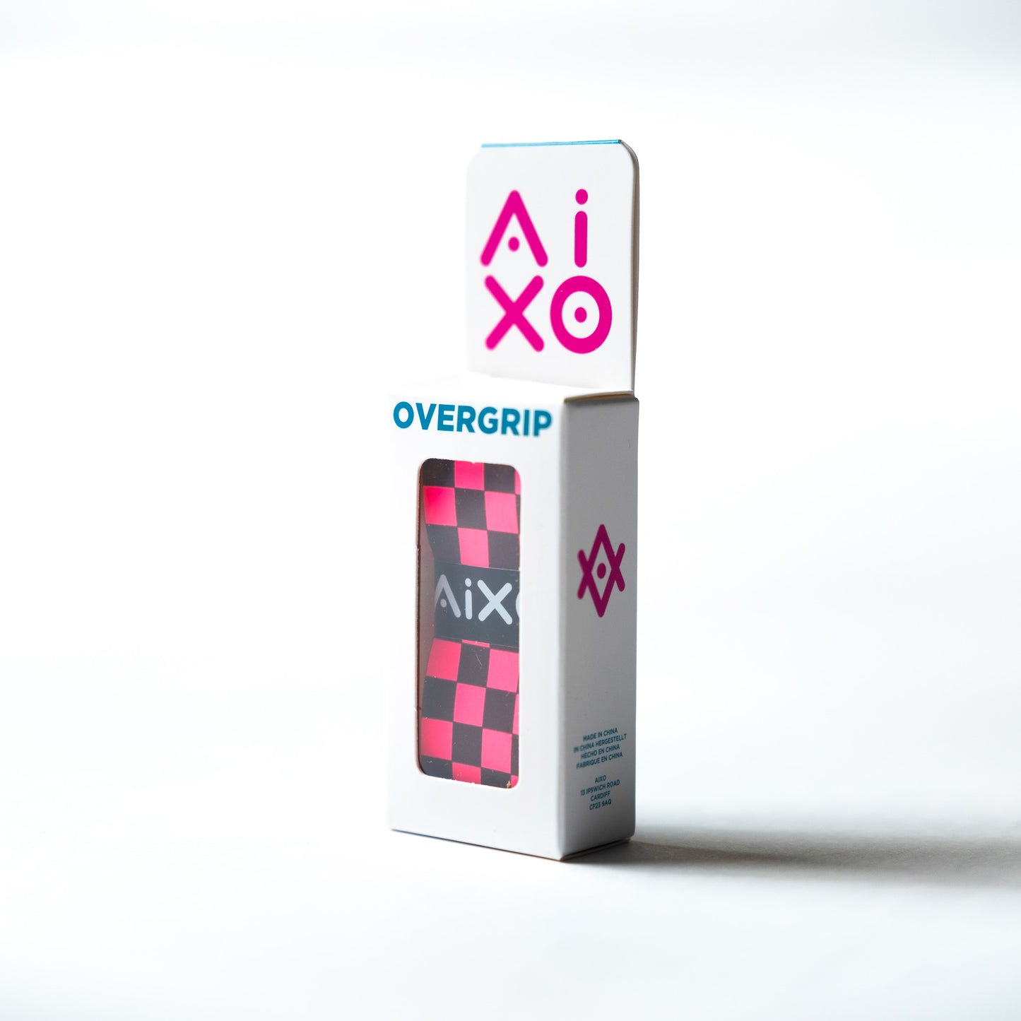 Aixo Checker Overgrip Fluo Pink