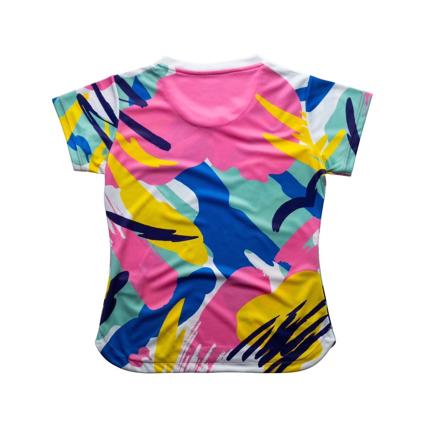Aixo Abstract Womens Top Multicolour