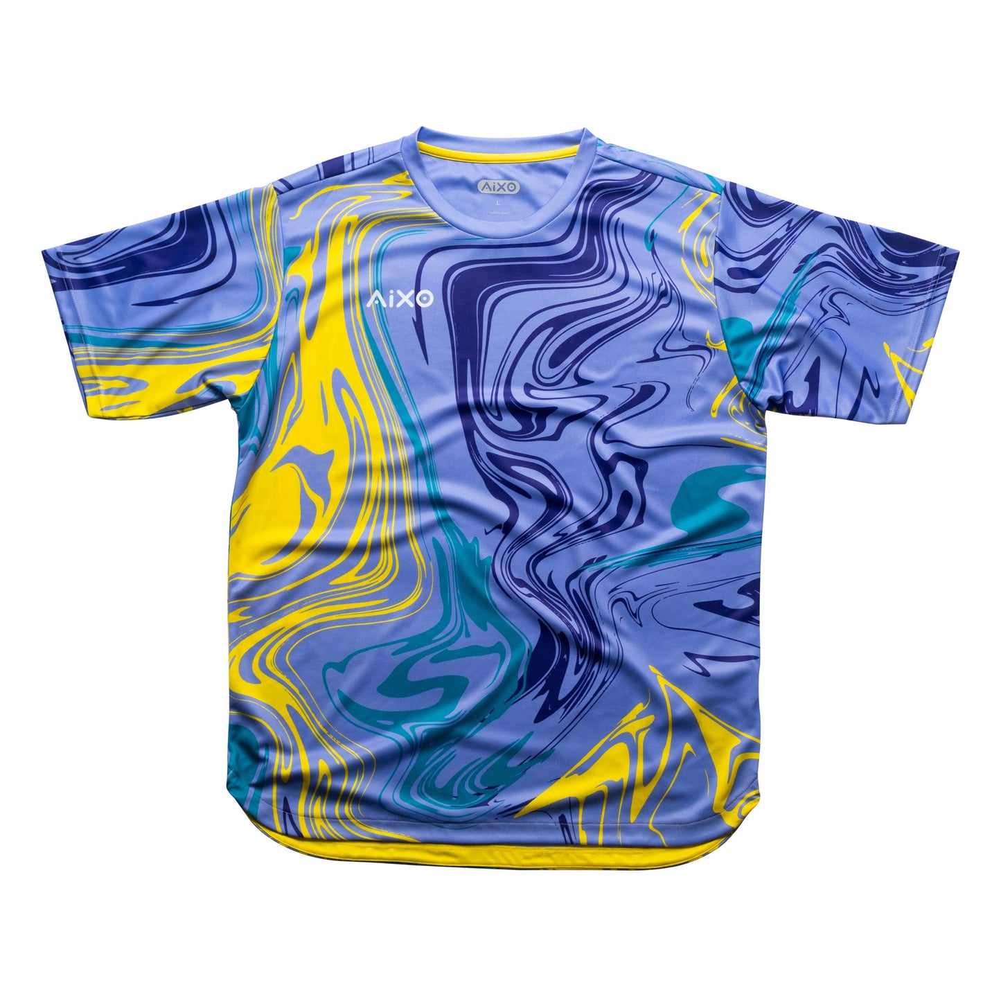 Aixo Chrome Mens Top Lilac