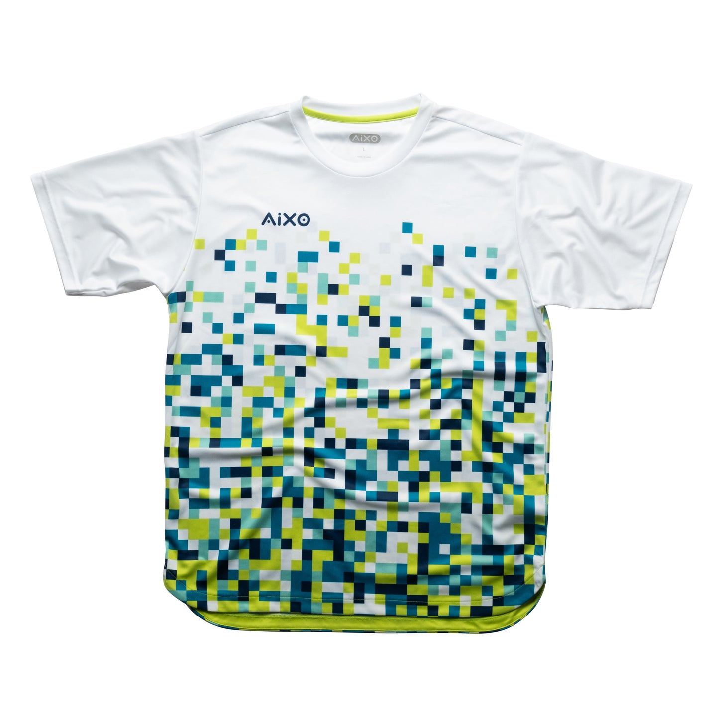 Aixo Pixel Mens Top Green