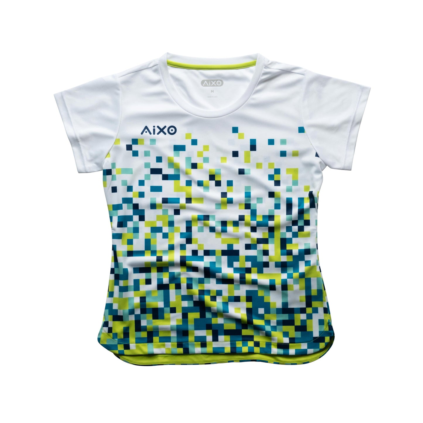 Aixo Pixel Womens Top Green