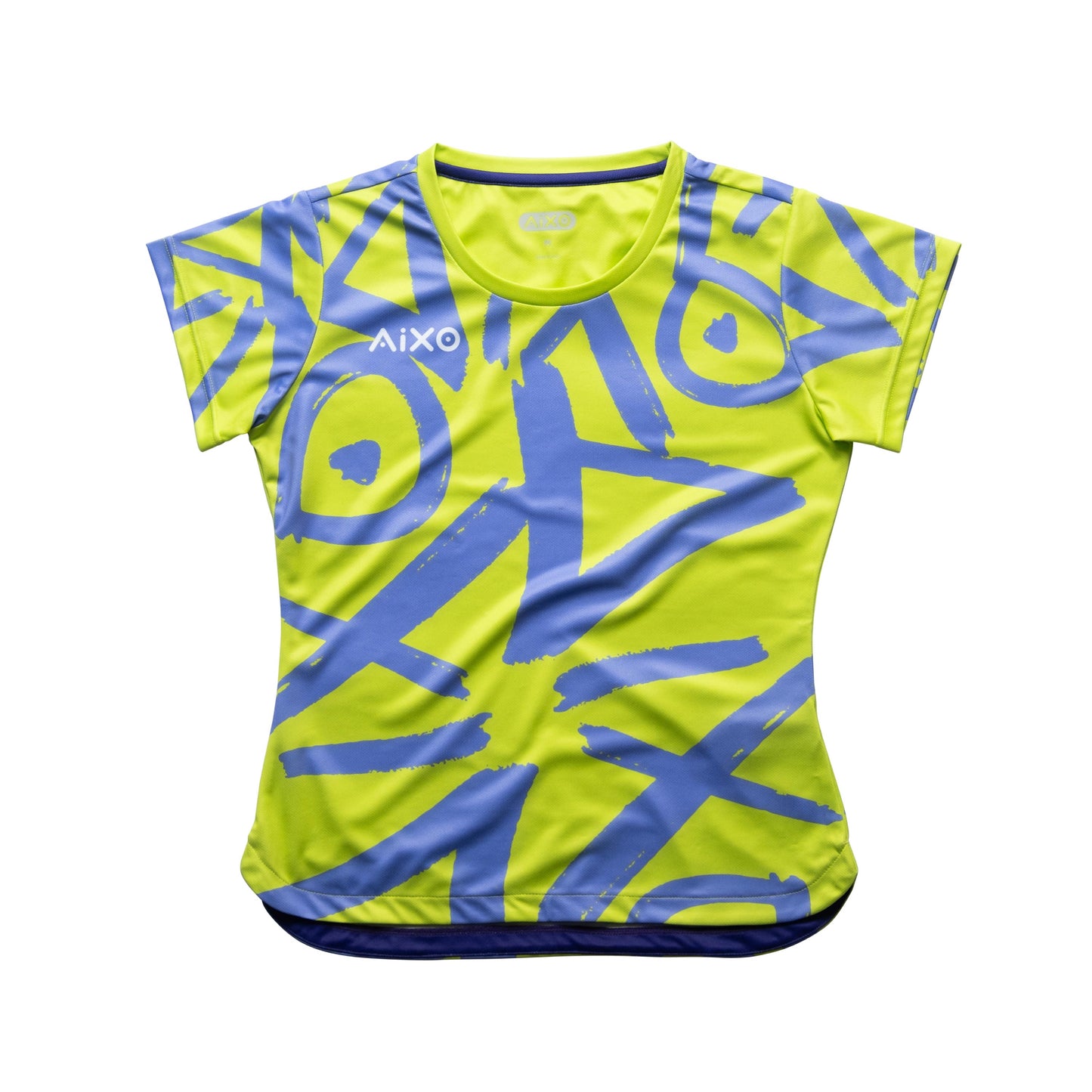Aixo Tagged Womens Top Lime