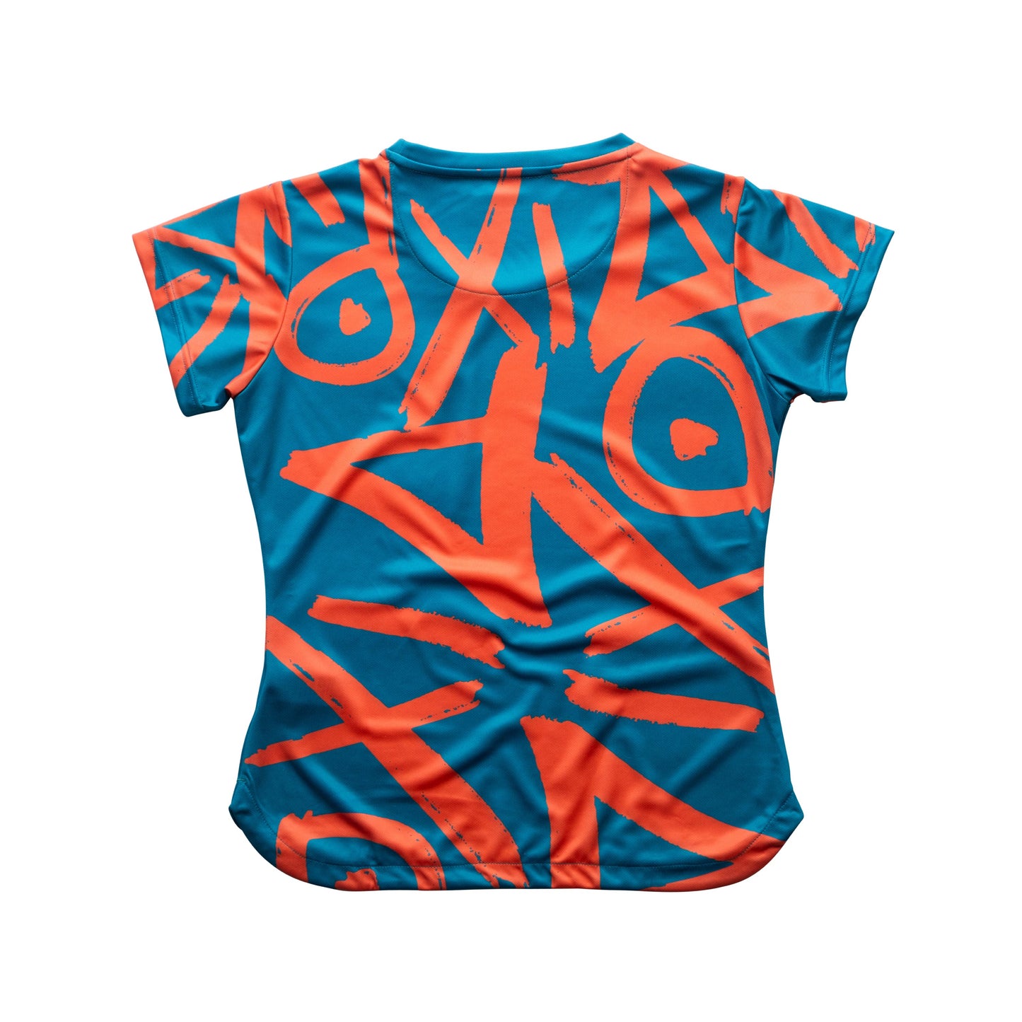 Aixo Tagged Womens Top Teal