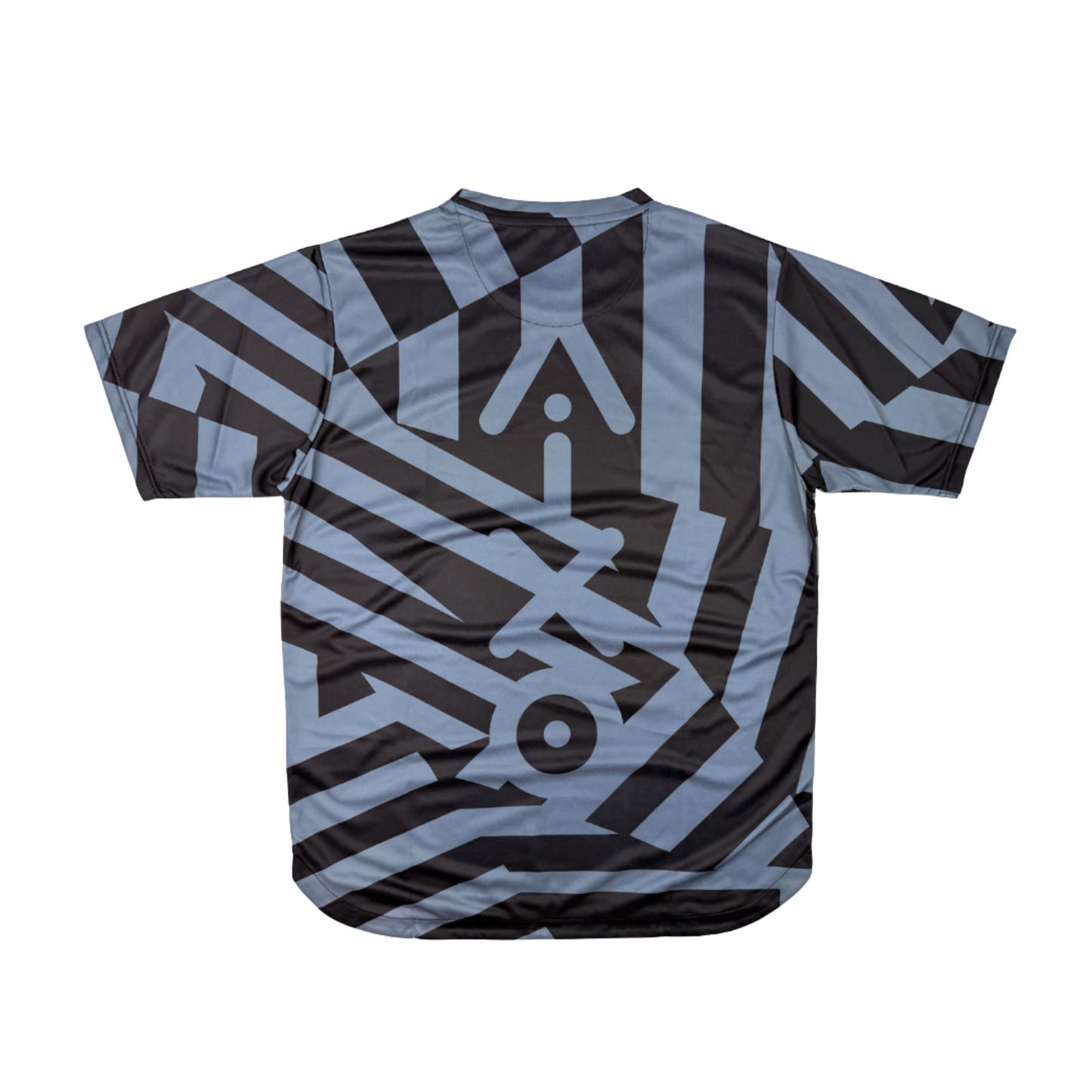 AIXO Chaos Camo Mens T-Shirt - Slate