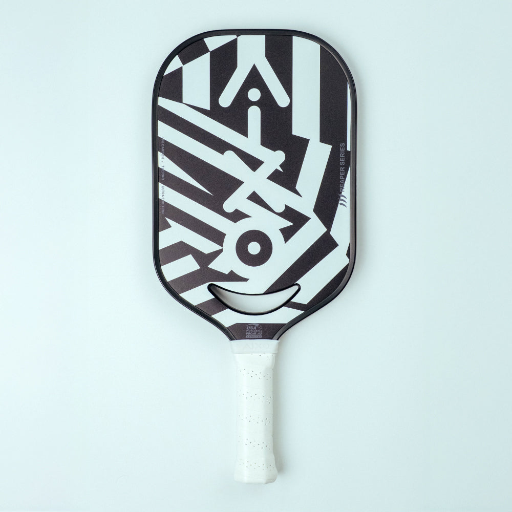 AIXO Reaper Chaos Camo 18K carbon pickleball paddle