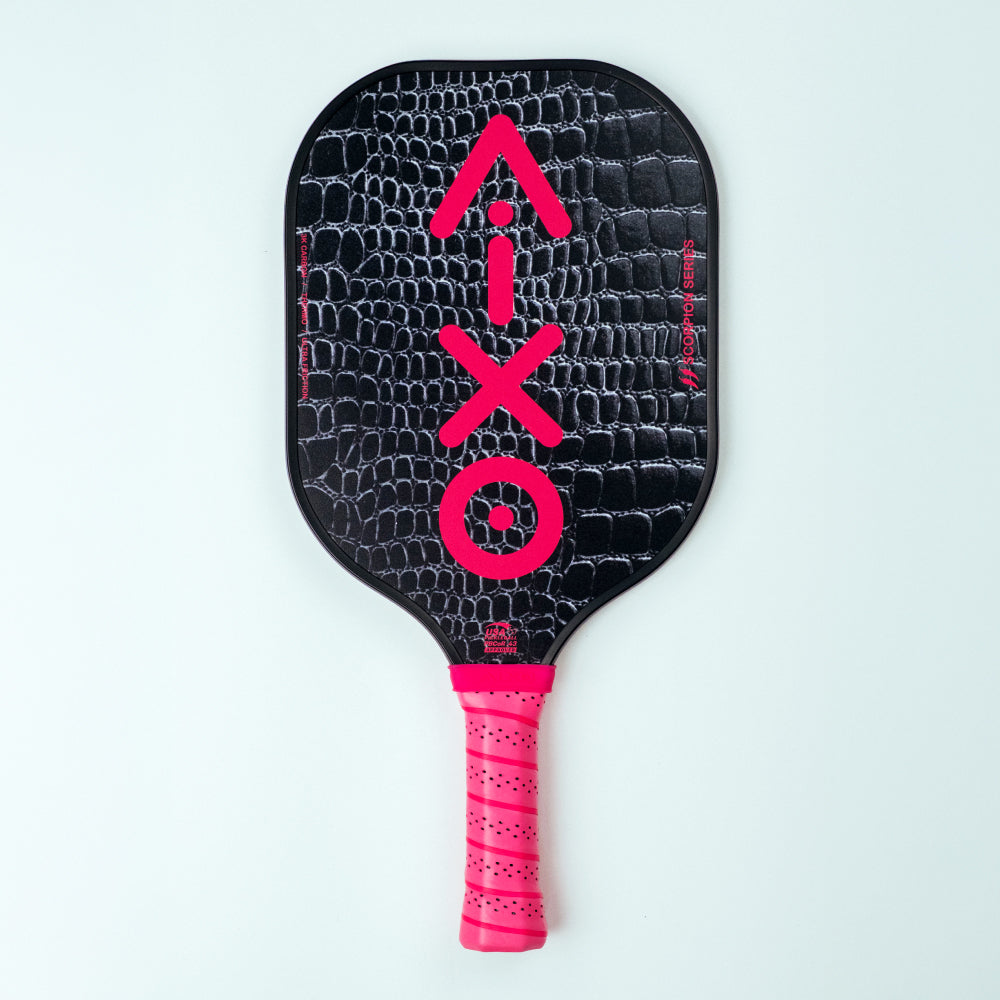 AIXO Scorpion Glam Slam 3K carbon pickleball paddle