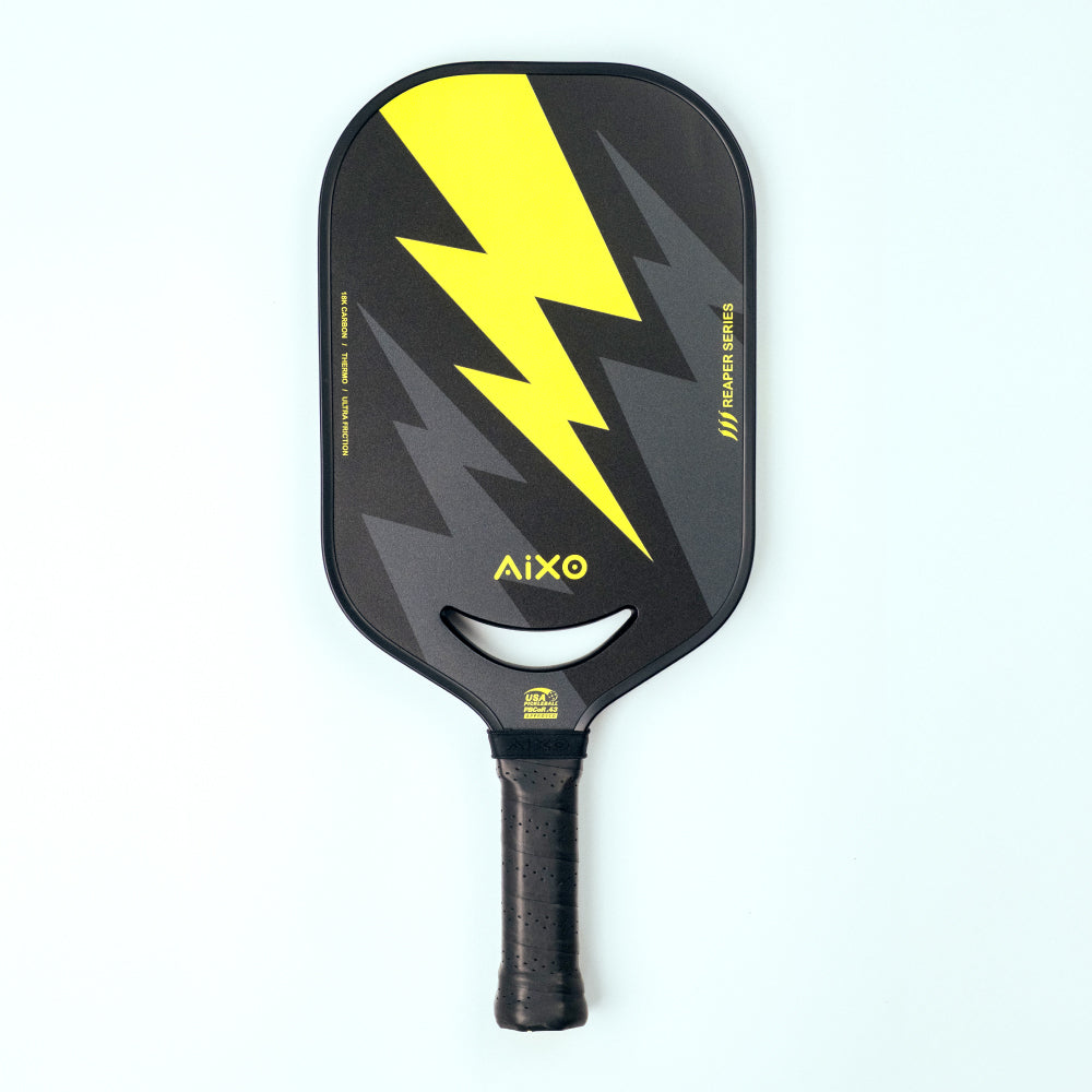AIXO Reaper Insane Bolt 18K carbon pickleball paddle