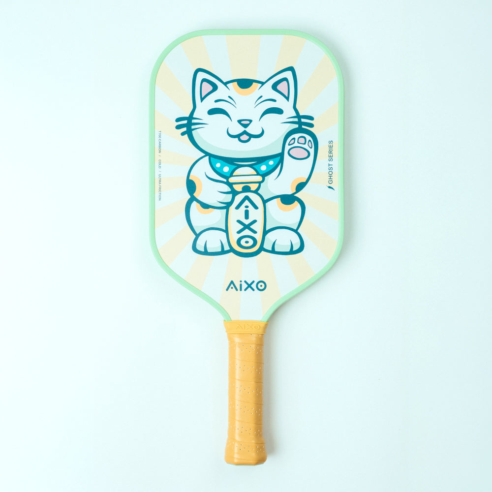 AIXO Ghost Lucky Cat pickleball paddle