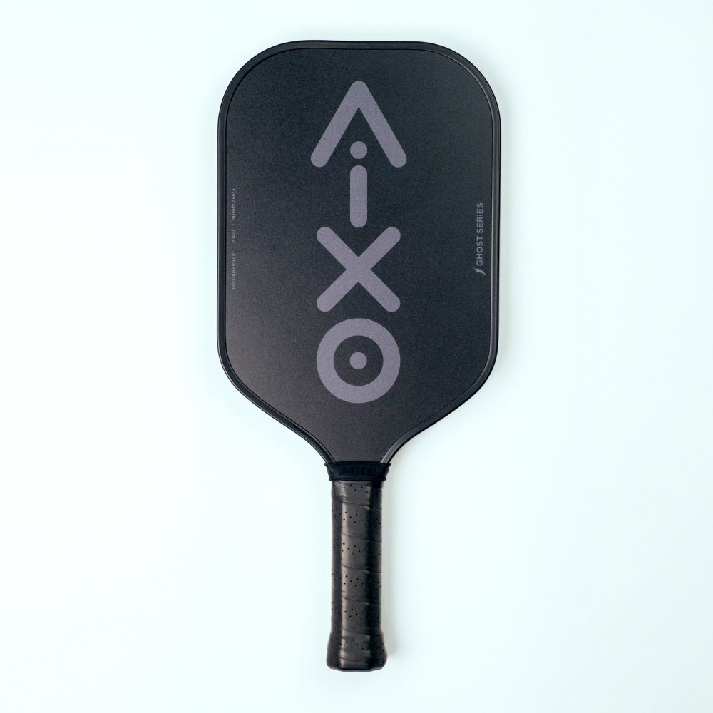 AIXO Ghost Ultra Noir carbon pickleball paddle