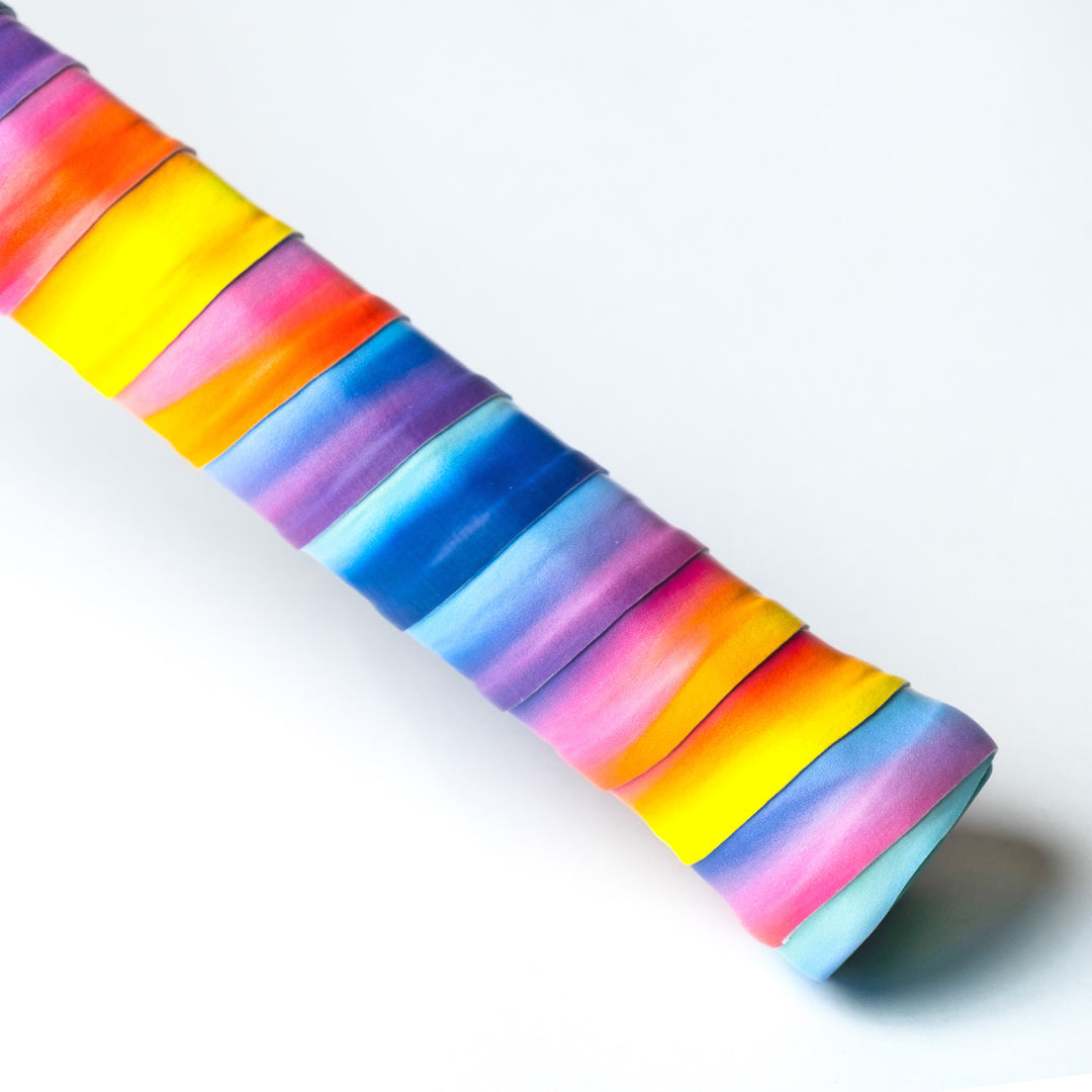 AIXO Rainbow Fade multicolour overgrip