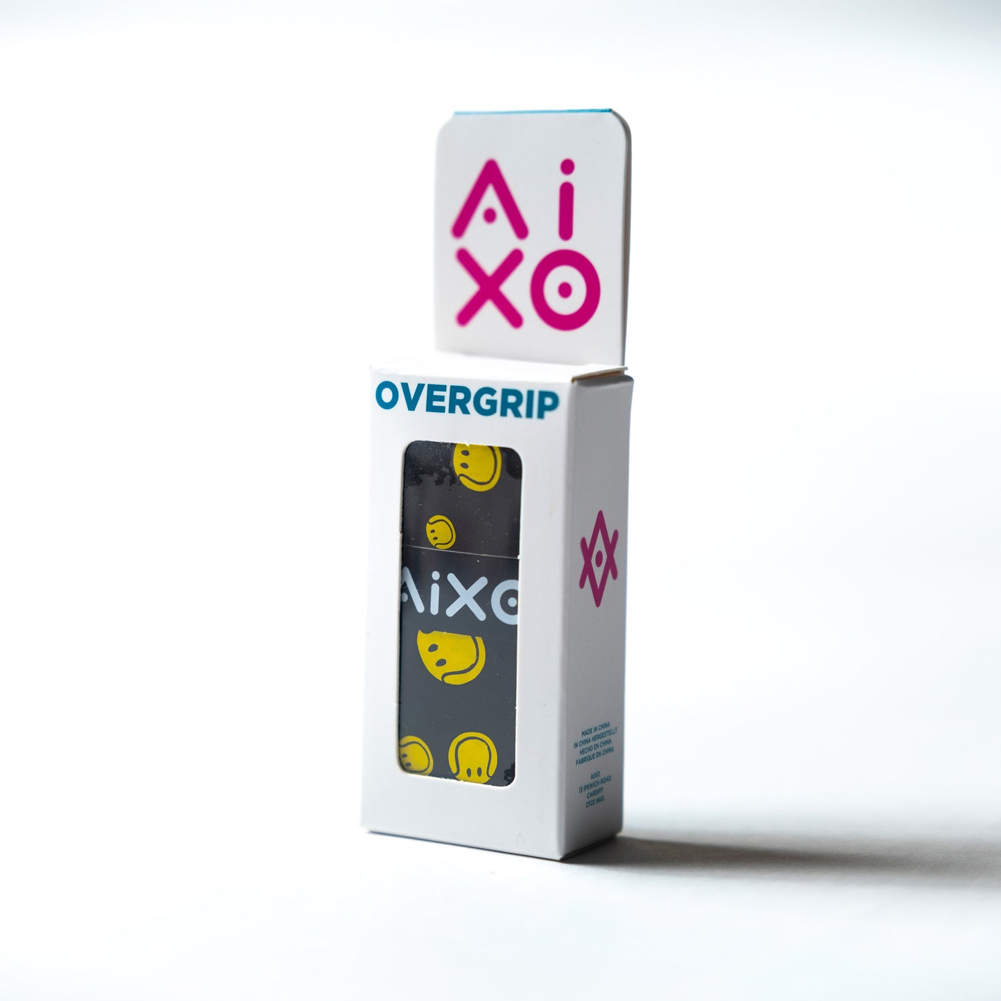 Aixo Smiley Ball Overgrip Black