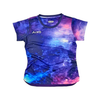 AIXO Spaceballs Womens T-Shirt - Purple racket sports T-shirt – main / front view