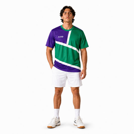 Aixo Court 3 Mens T-Shirt - Green