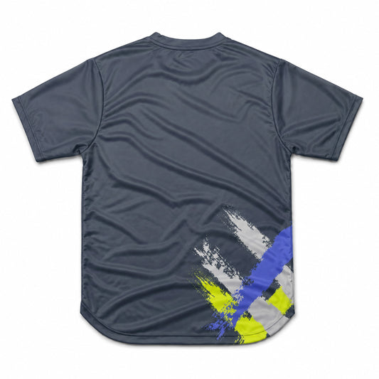 AIXO Eighties Capsule Mens T-Shirt 1 - Storm