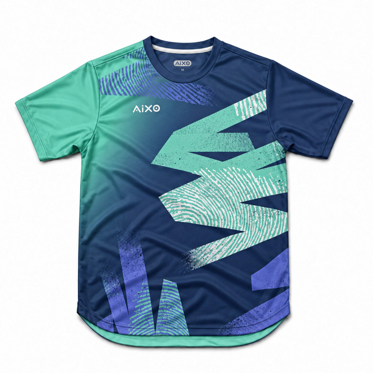 AIXO Eighties Capsule Mens T-Shirt 2 - Midnight
