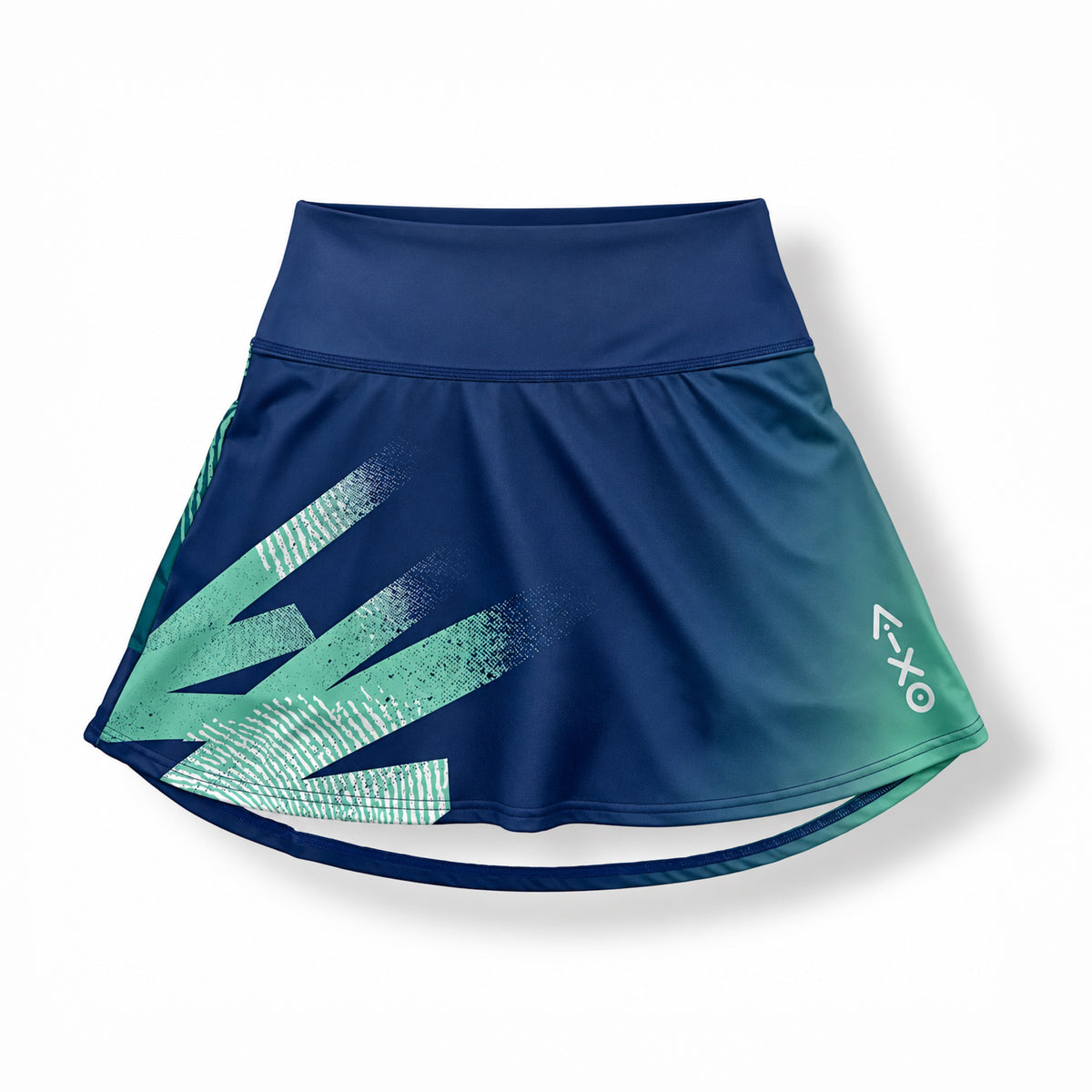 AIXO Eighties Capsule Womens Skort 2 - Midnight