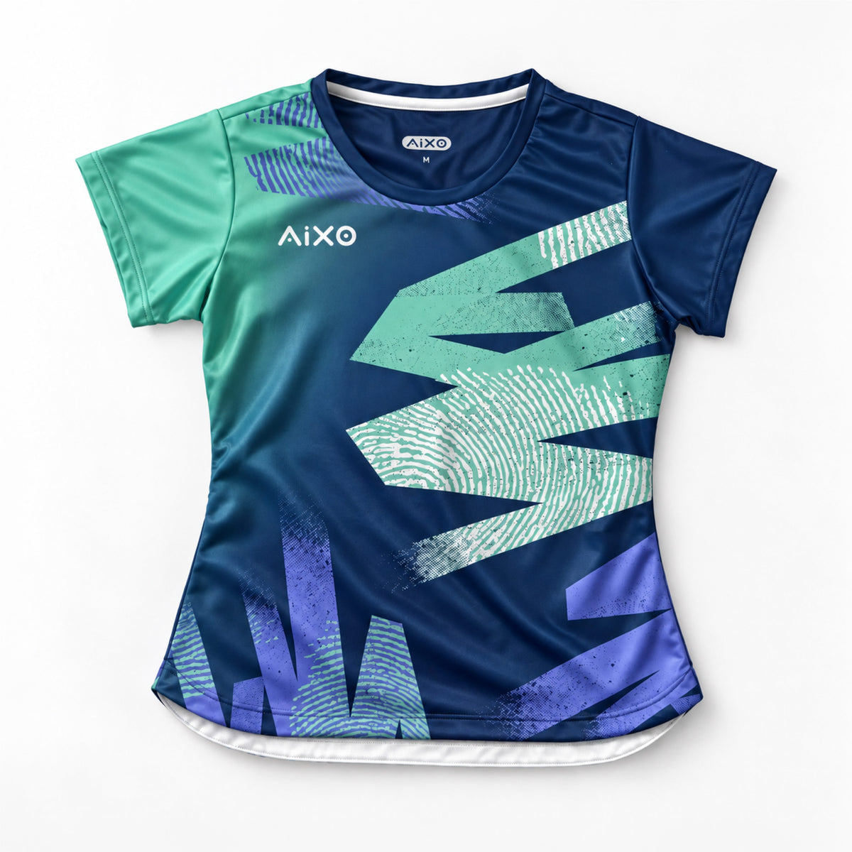 AIXO Eighties Capsule Womens T-Shirt 2 - Midnight