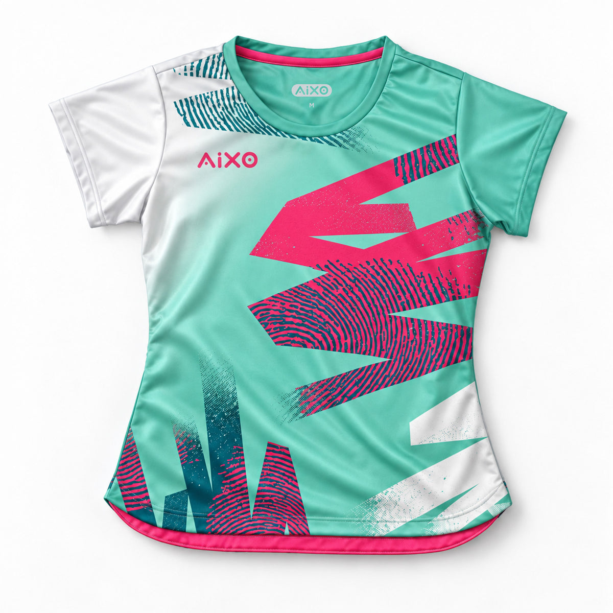 AIXO Eighties Capsule Womens T-Shirt 2 - Mint
