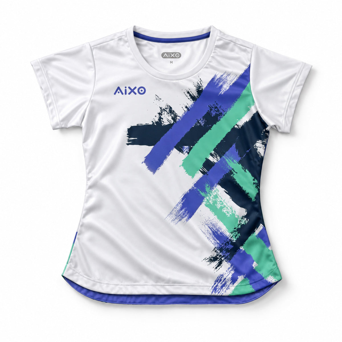 AIXO Eighties Capsule Womens T-Shirt 1 - White