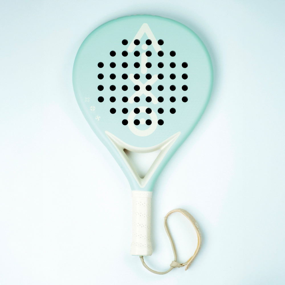 AIXO Pastel De Mint Padel Racket Full Carbon