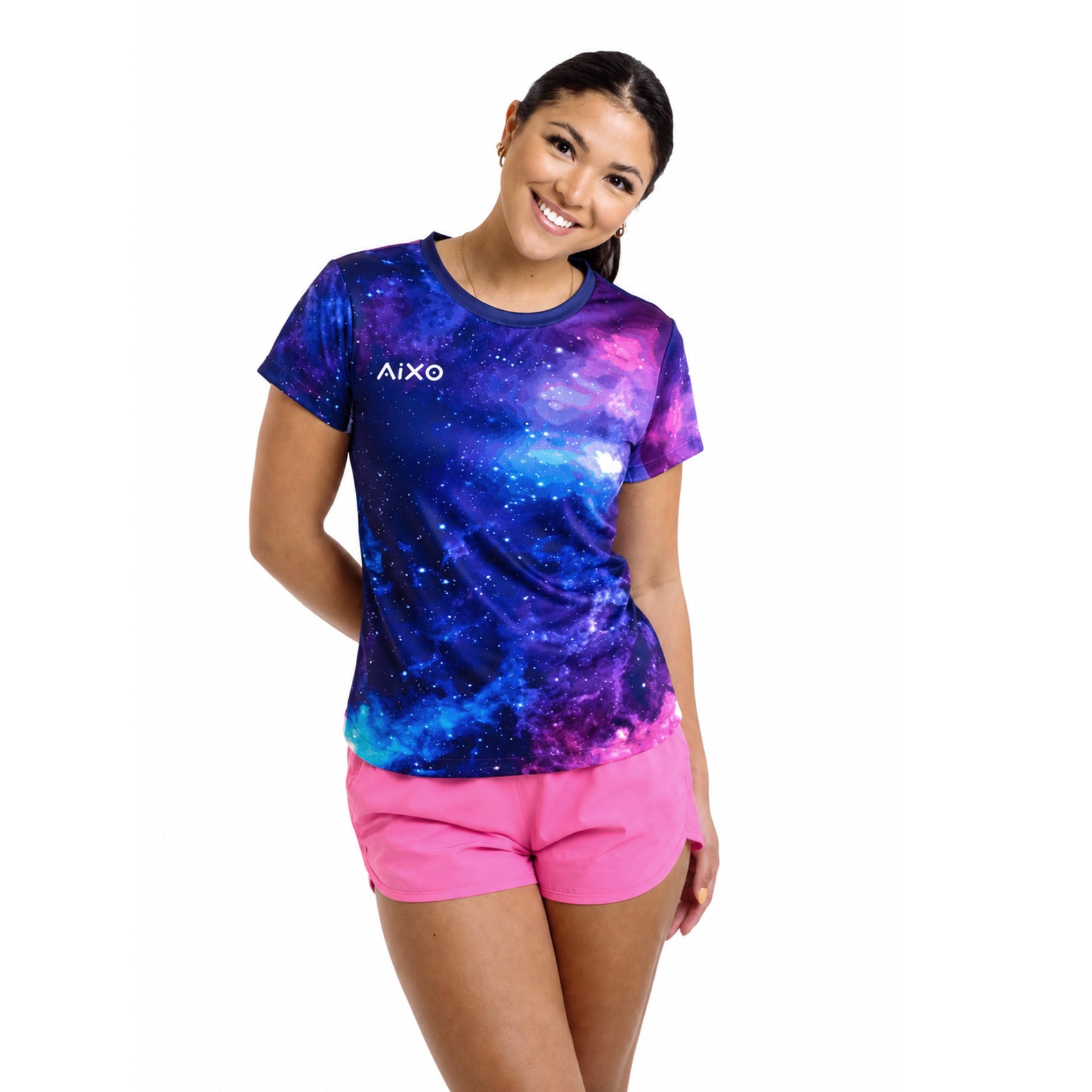 Aixo Spaceballs Womens T-Shirt - Purple