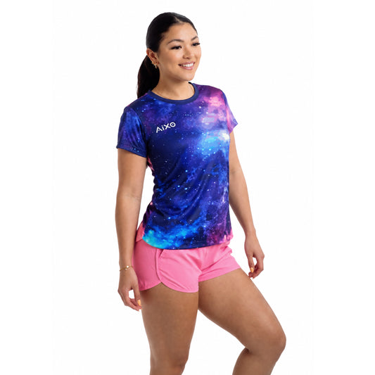 Aixo Spaceballs Womens T-Shirt - Purple