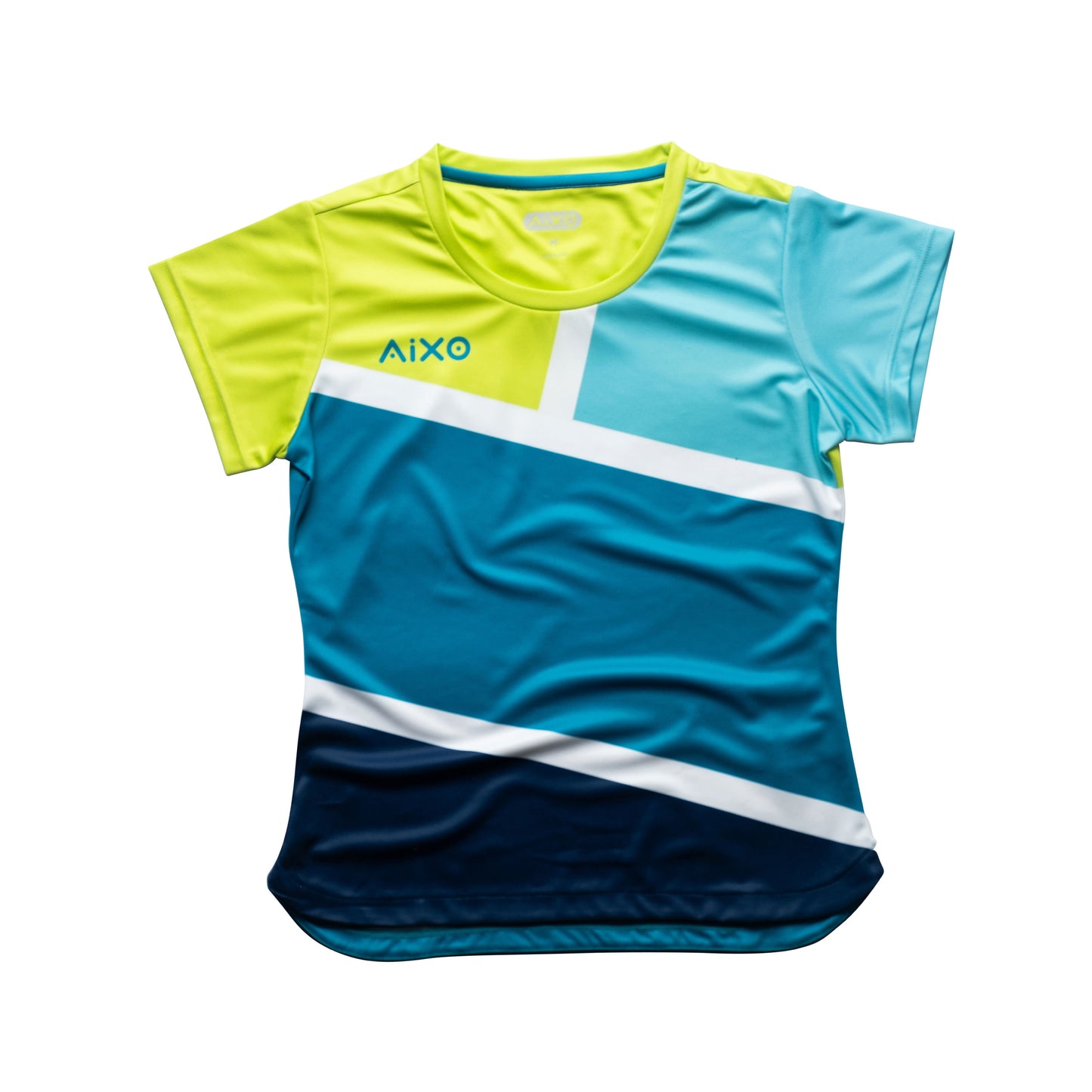 Aixo Court Womens Top Teal