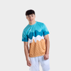 Aixo Sundae Mens Top Teal