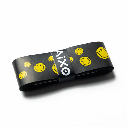 Aixo Smiley Ball Overgrip Black