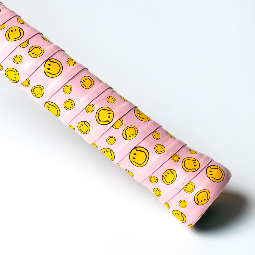 Aixo Smiley Ball Overgrip Pink