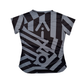 AIXO Chaos Camo Womens T-Shirt - Slate T-shirt Aixo