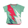 AIXO Bolt Womens T-Shirt - Mint racket sports T-shirt – main / front view