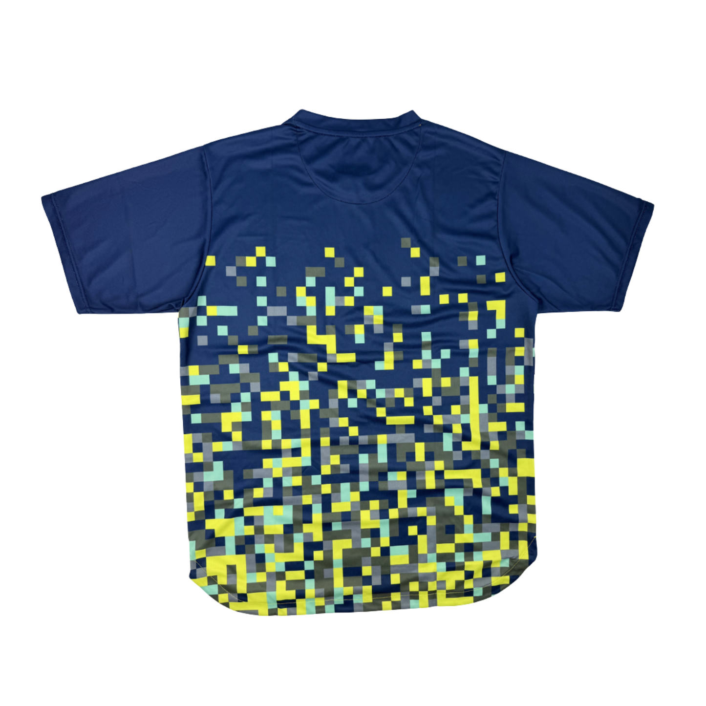 AIXO Pixel Mens T-Shirt - Navy T-shirt Aixo