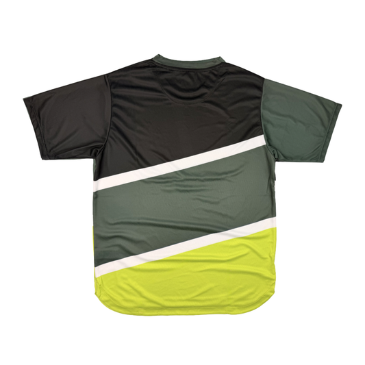 AIXO Court Mens T-Shirt - Khaki – reverse / back view
