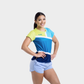 Aixo Court Womens Top Teal